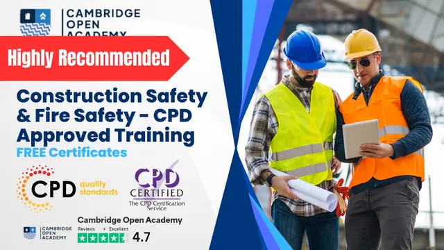 Construction Safety & Fire Safety - CPD Approved Training