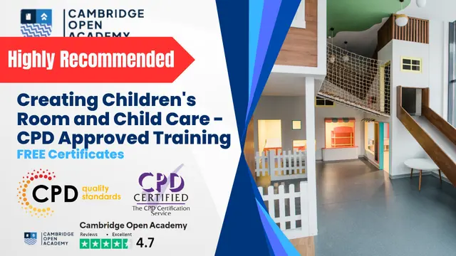 Creating Children's Room and Child Care - CPD Approved Training