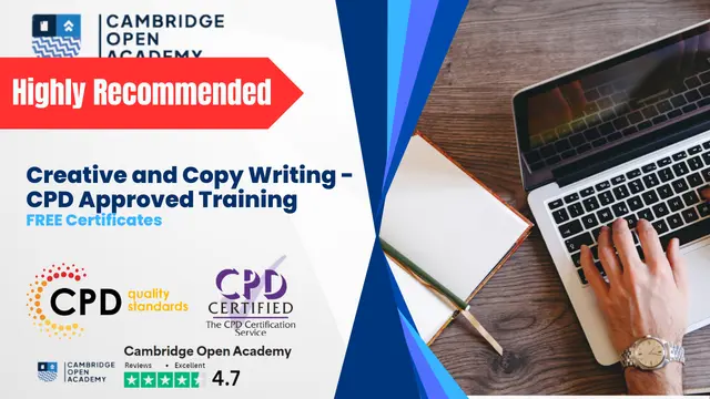 Creative and Copy Writing - CPD Approved Training