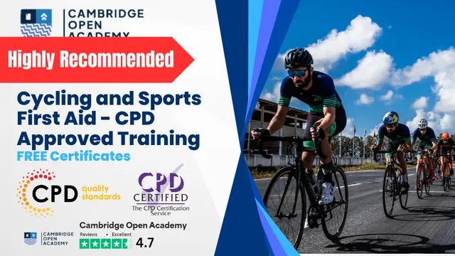 Cycling and Sports First Aid - CPD Approved Training