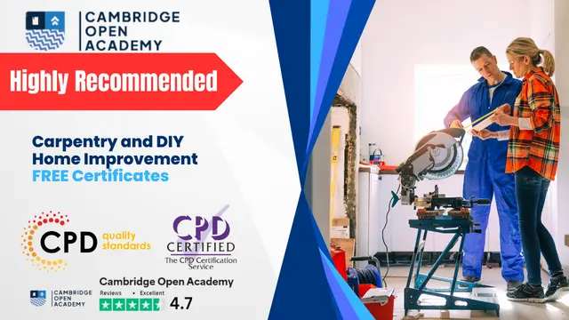 Carpentry and DIY Home Improvement - CPD Approved Training