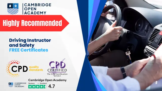 Driving Instructor and Safety - CPD Approved Training