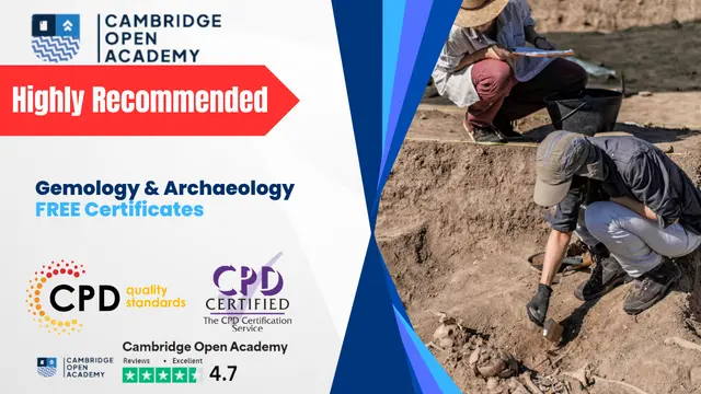Gemology & Archaeology - CPD Approved Training
