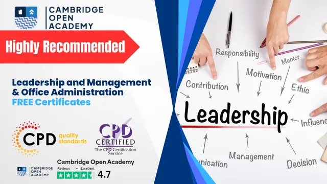 Leadership and Management & Office Administration  - CPD Approved Training