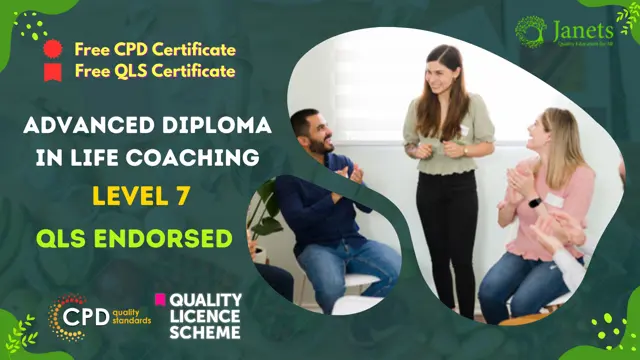 Level 7 Advanced Diploma in Life Coaching - QLS Endorsed