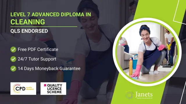 Level 7 Advanced Diploma in Cleaning - QLS Endorsed