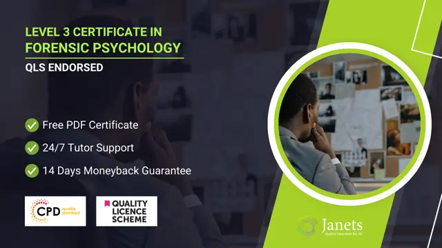 Level 3 Certificate in Forensic Psychology - QLS Endorsed