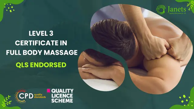 Level 3 Certificate in Full Body Massage - QLS Endorsed