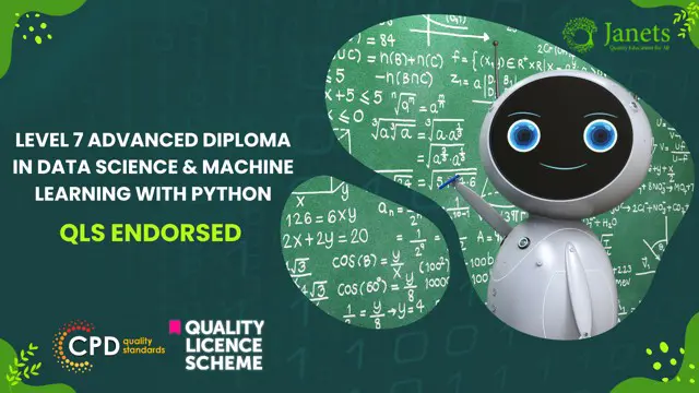 Level 7 Advanced Diploma in Data Science & Machine Learning with Python - QLS Endorsed