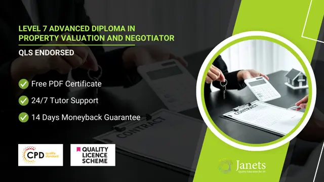 Level 7 Advanced Diploma in Property Valuation and Negotiator - QLS Endorsed