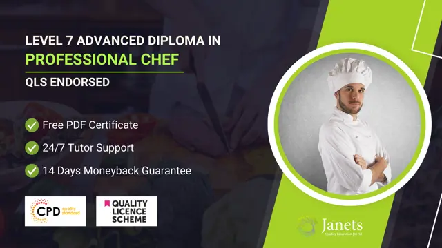 Level 7 Advanced Diploma in Professional Chef - QLS Endorsed