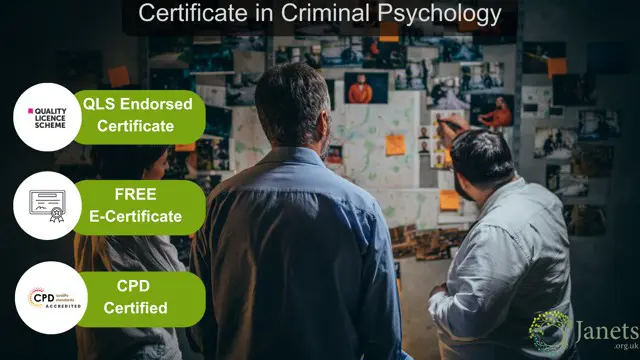 Level 3 Certificate in Criminal Psychology - QLS Endorsed