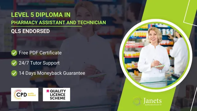 Level 5 Diploma in Pharmacy Assistant and Technician Foundation - QLS Endorsed