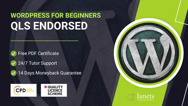 WordPress For Beginners - QLS Endorsed