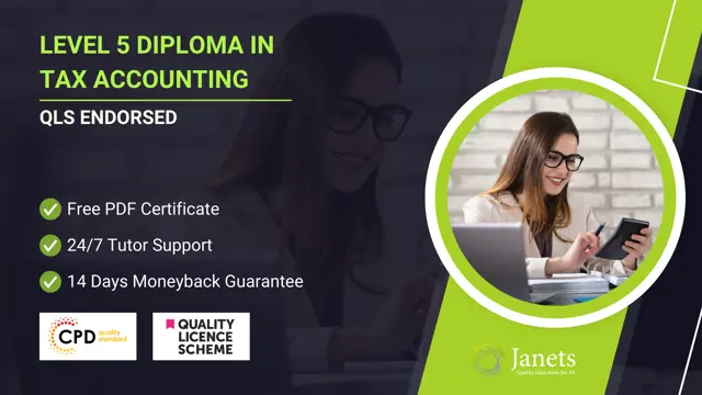 Level 5 Diploma in Tax Accounting - QLS Endorsed