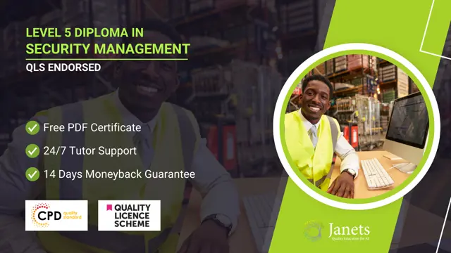 Level 5 Diploma in Security Management - QLS Endorsed