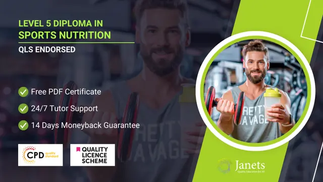 Level 5 Diploma in Sports Nutrition - QLS Endorsed