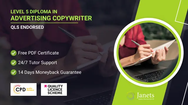 Level 5 Diploma in Advertising Copywriter - QLS Endorsed