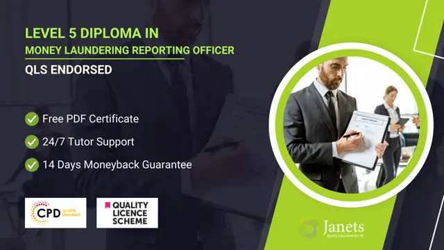 Level 5 Diploma in Money Laundering Reporting Officer - QLS Endorsed