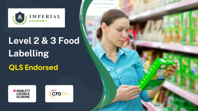 Level 2 & 3 Food Labelling Regulations Training