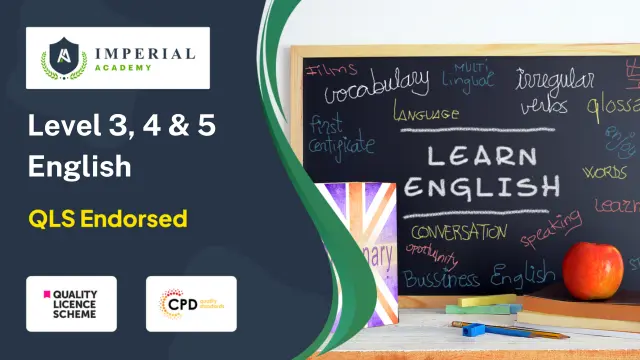 Level 3, 4 & 5 English : English Course