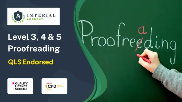 Level 3, 4 & 5 Proofreading & Copyediting