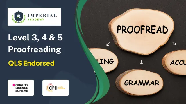 Level 3, 4 & 5 Proofreading: Proofreading