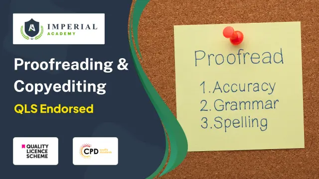 Level 3, 4 & 5 Proofreading (Proofreading & Copyediting)