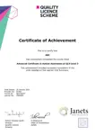 QLS Certificate of Completion