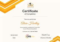 Sample Certificate