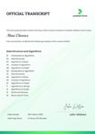 Transcript Certificate