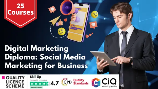 Level 7 Digital Marketing Diploma: Social Media Marketing for Business (SEO)- QLS Endorsed