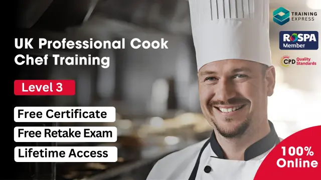 UK Professional Cook (Chef Training)