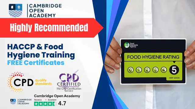 HACCP & Food Hygiene Training - CPD Approved Training