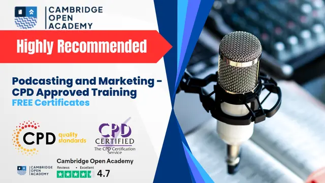 Podcasting and Marketing - CPD Approved Training