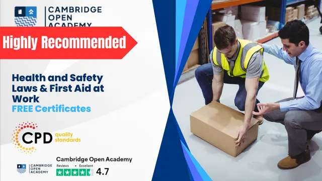 Health and Safety Laws & First Aid at Work - CPD Approved Training