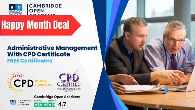 Administrative Management With CPD Certificate