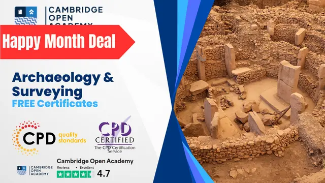 Archaeology & Surveying With CPD Certificate