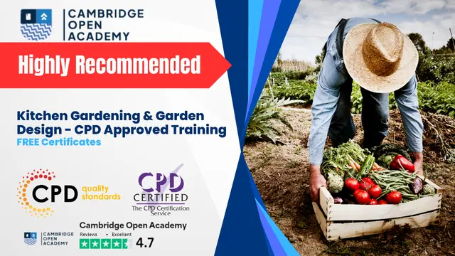 Kitchen Gardening & Garden Design - CPD Approved Training
