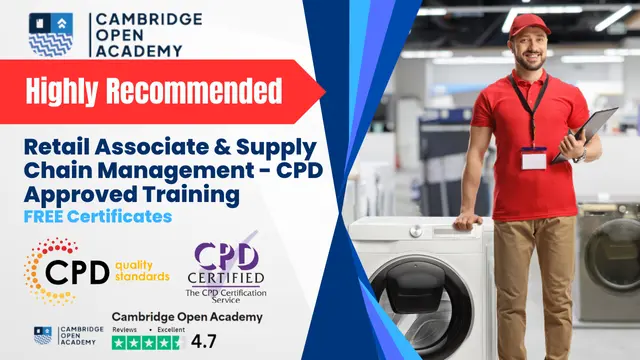 Retail Associate & Supply Chain Management - CPD Approved Training