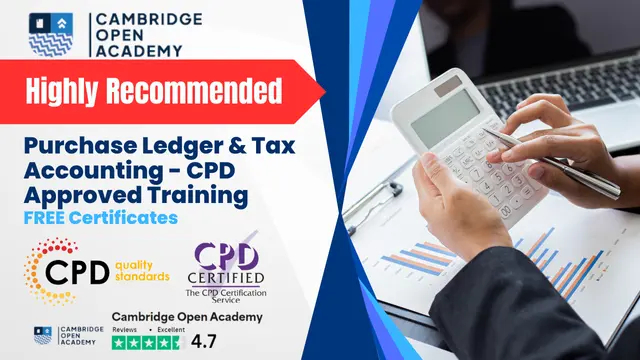 Purchase Ledger & Tax Accounting - CPD Approved Training