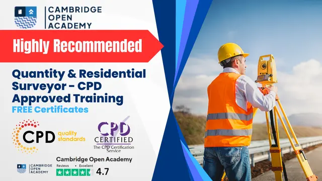 Quantity & Residential Surveyor - CPD Approved Training