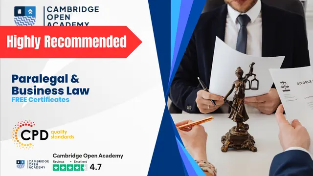 Paralegal & Business Law - CPD Certified Training