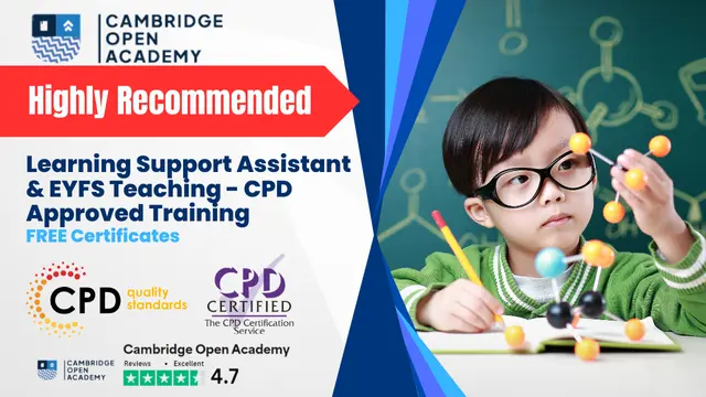 Learning Support Assistant & EYFS Teaching - CPD Approved Training