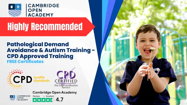 Pathological Demand Avoidance & Autism Training - CPD Approved Training