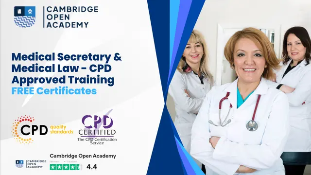 Medical Secretary & PA Training - CPD Certified