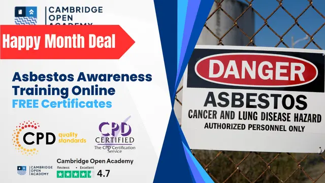 Asbestos Awareness Training Online (Australian Version) With CPD Certificate 