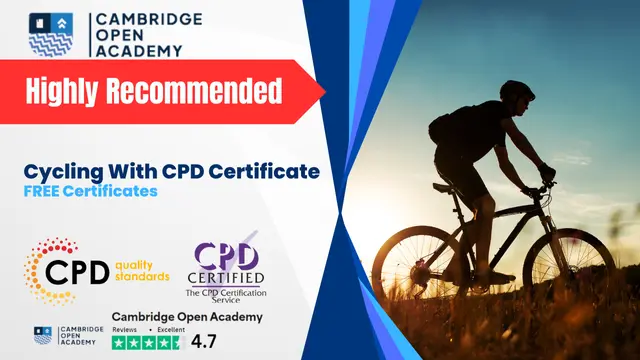 Cycling With CPD Certificate 
