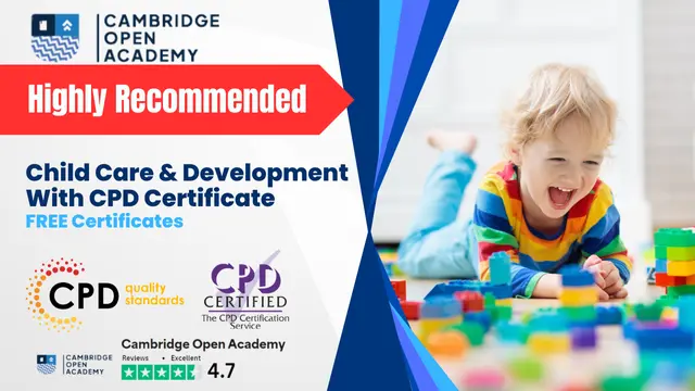 Child Care & Development With CPD Certificate