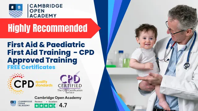 First Aid & Paediatric First Aid Training  - CPD Approved Training